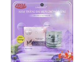 Lawrence kem trắng da mụn chống nắng 15g Luxury