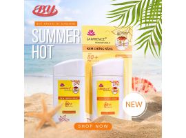Lawrence kem chống nắng 80 SPF PA ++++ 40g